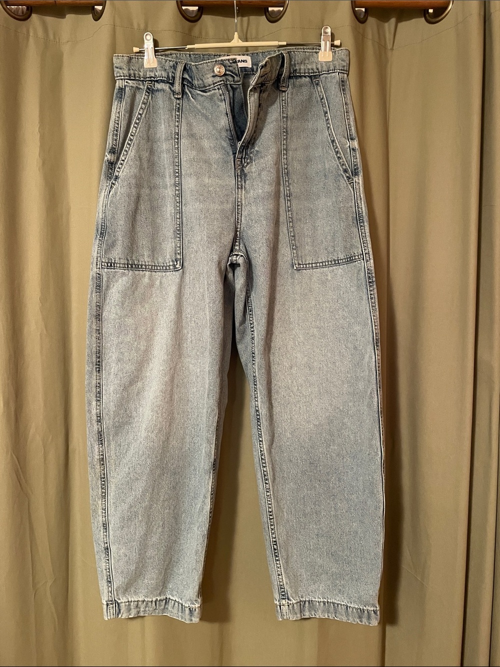 Dkny Women’s Utility Barrel Leg Jeans